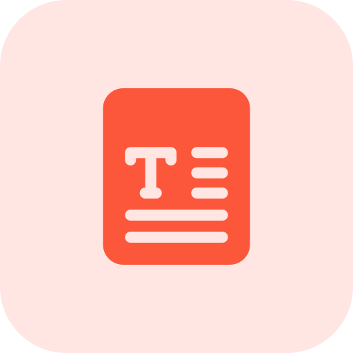 Transcription icon